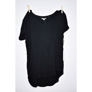 Ci Sono black v neck tee